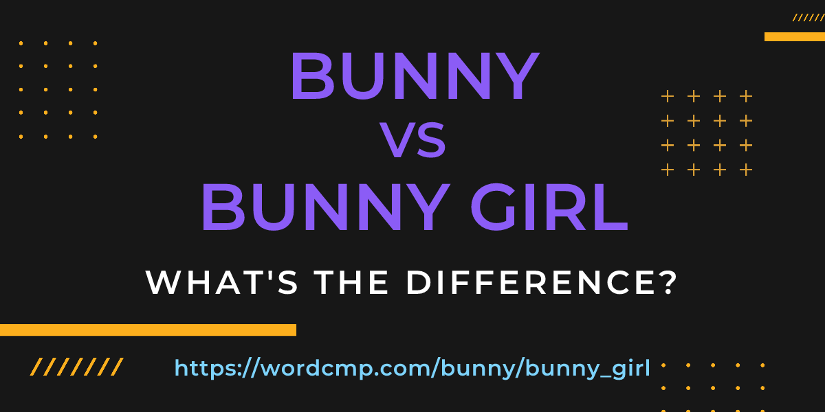 Difference between bunny and bunny girl