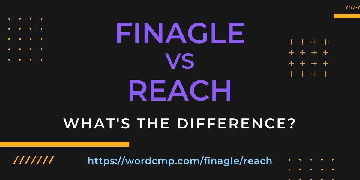 Difference between finagle and reach