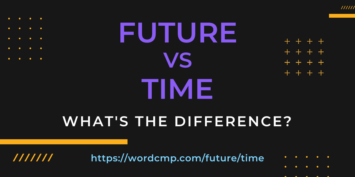 Difference between future and time